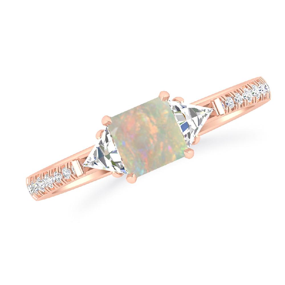 Rose Gold - Opal