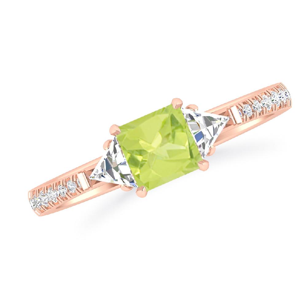 Rose Gold - Peridot