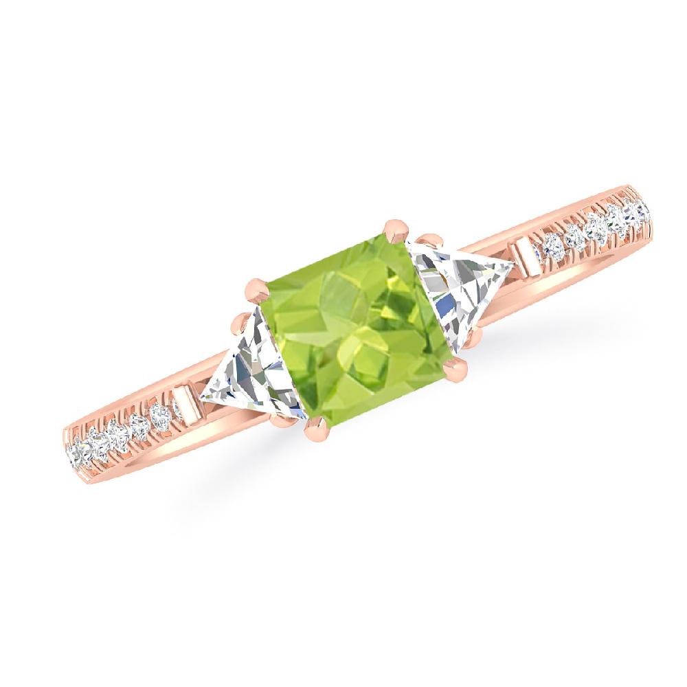 Rose Gold - Peridot