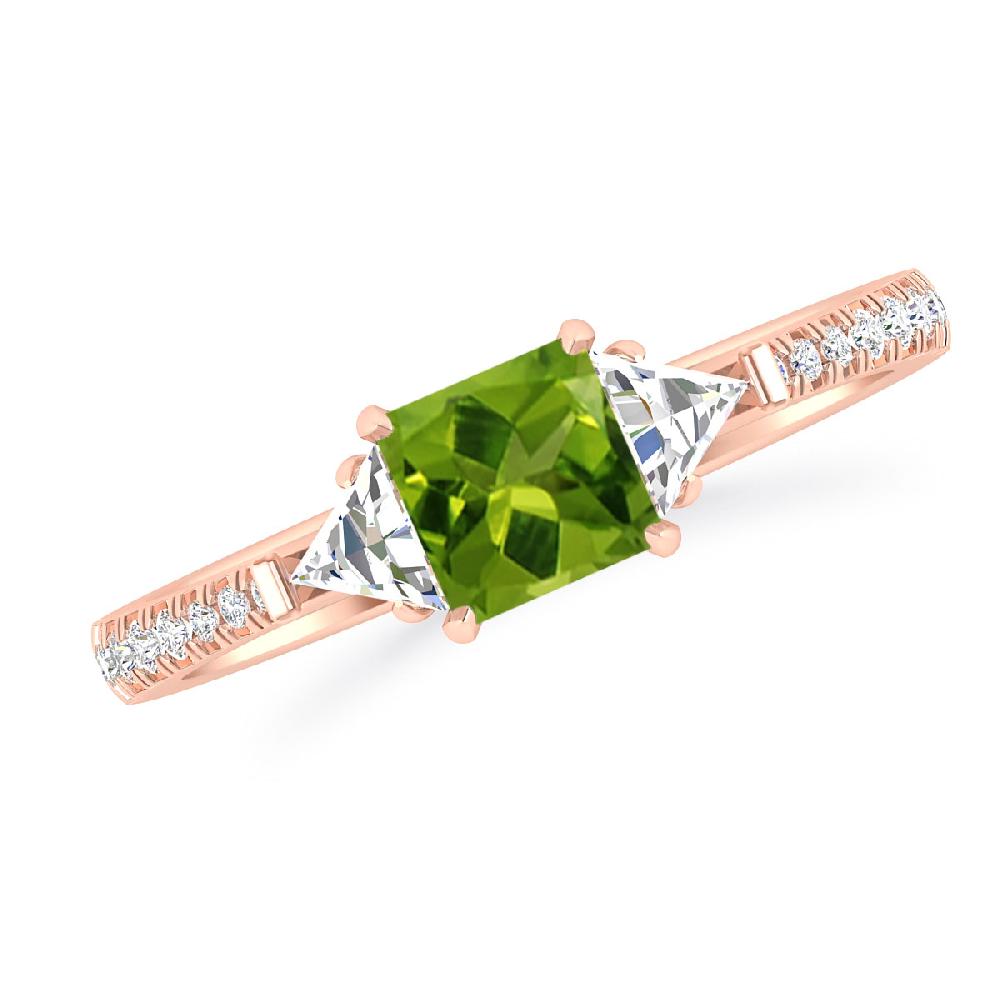 Rose Gold - Peridot