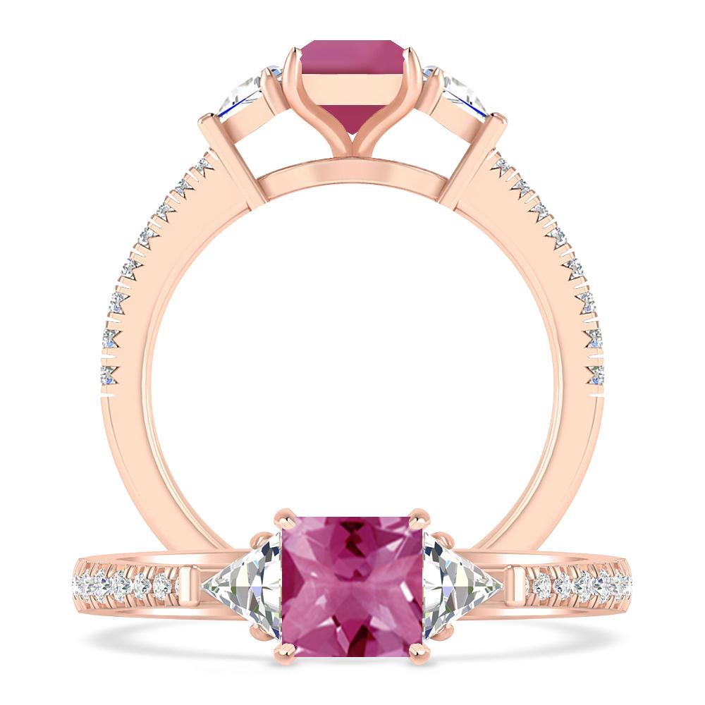 Rose Gold - Pink Tourmaline