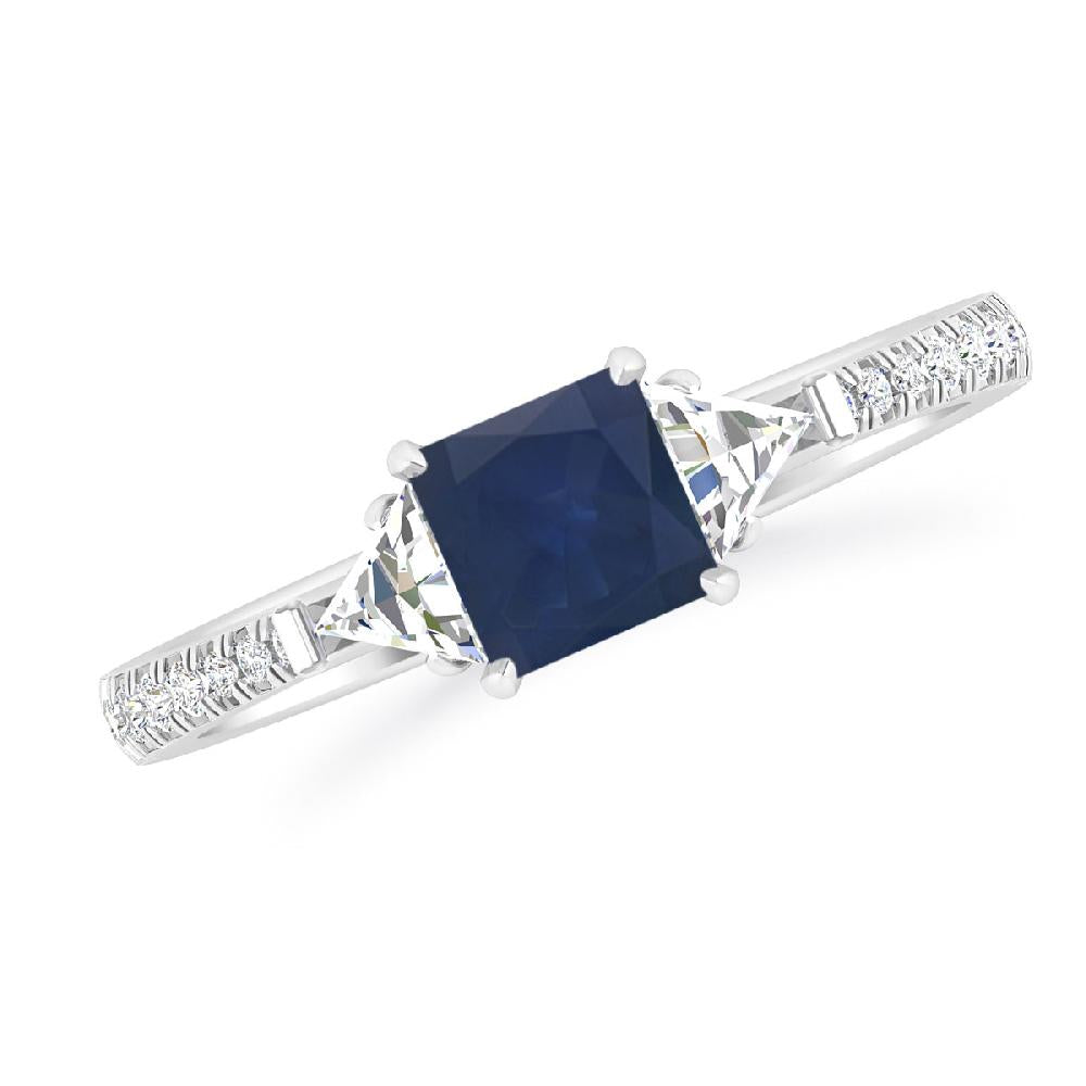 White Gold - Sapphire