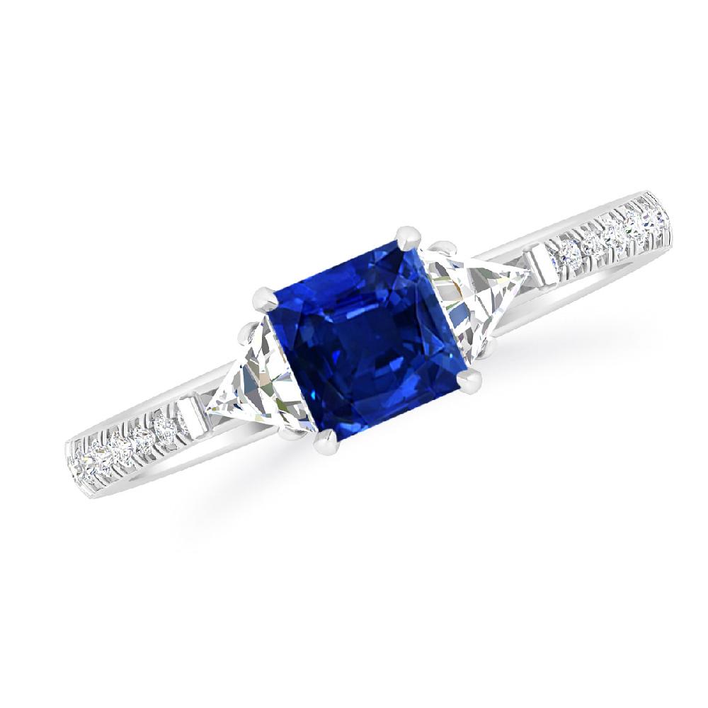 White Gold - Sapphire