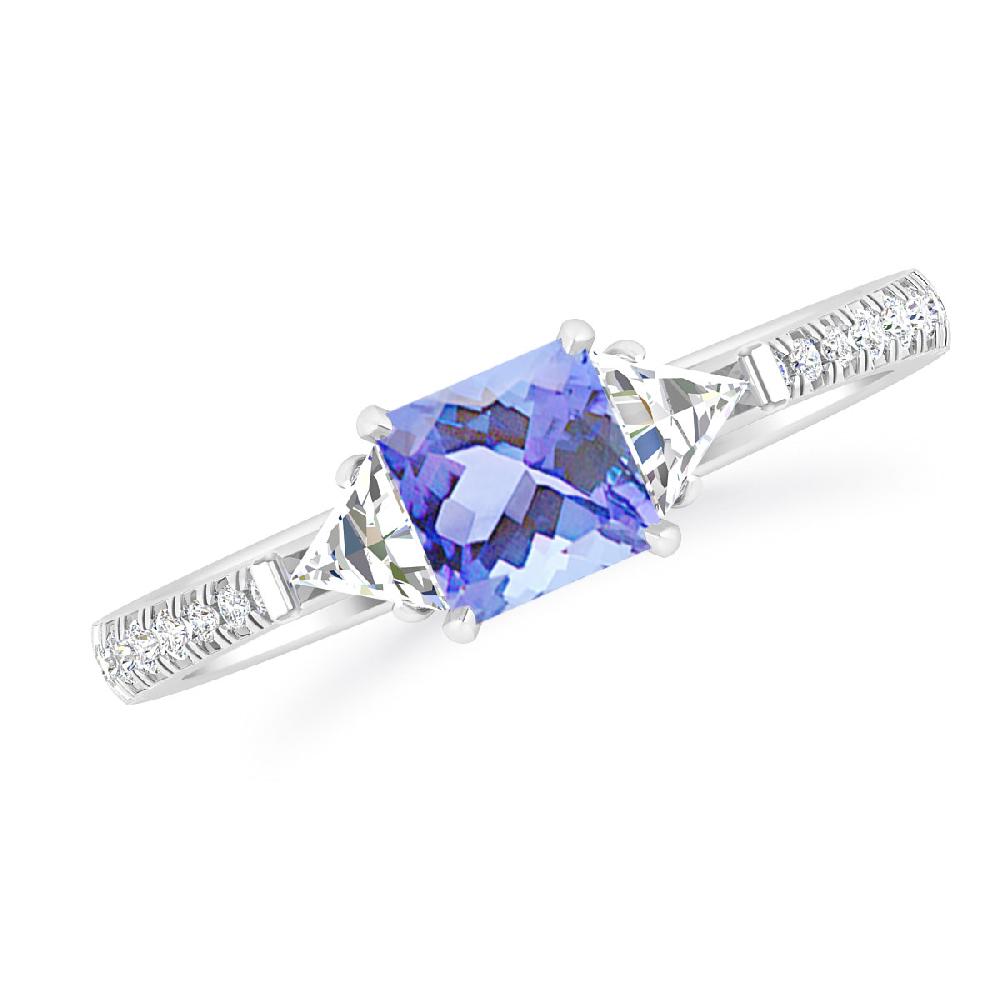 White Gold - Tanzanite