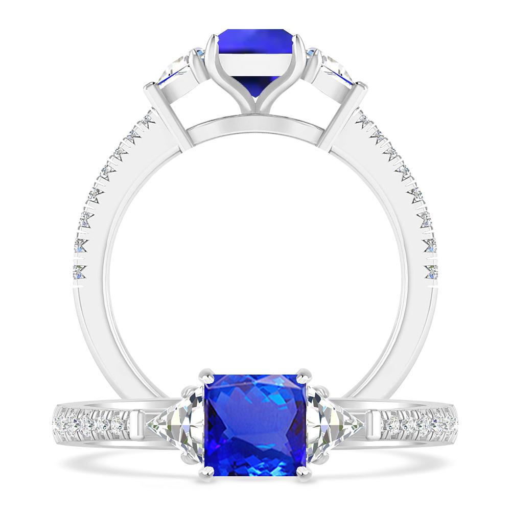 White Gold - Tanzanite