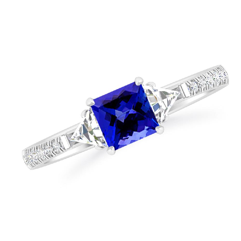 White Gold - Tanzanite