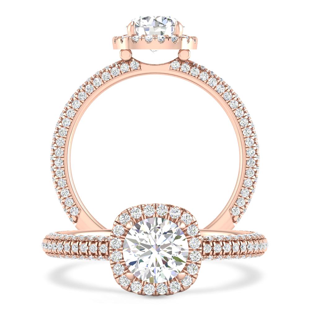 Rose Gold - Diamond