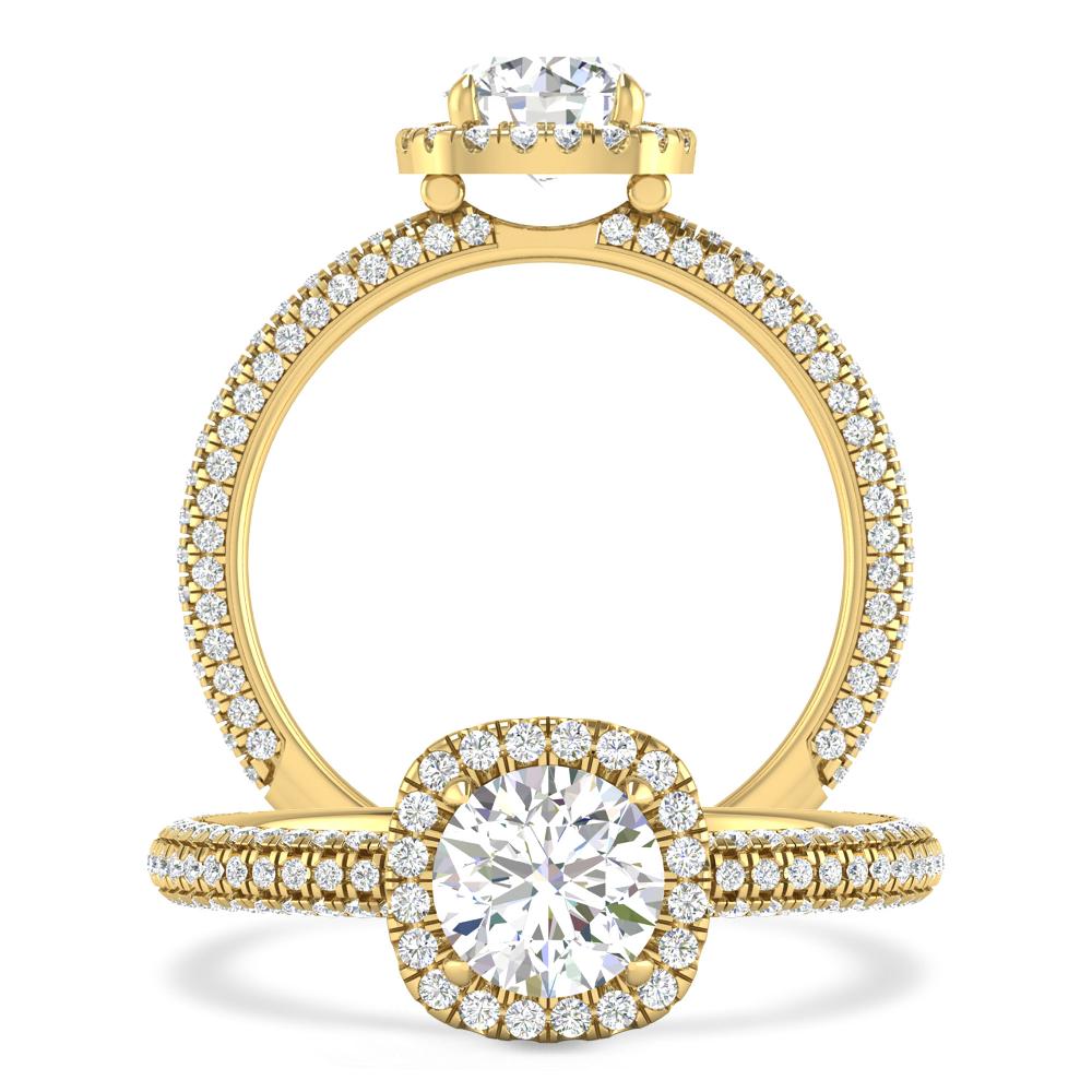 Yellow Gold - Diamond