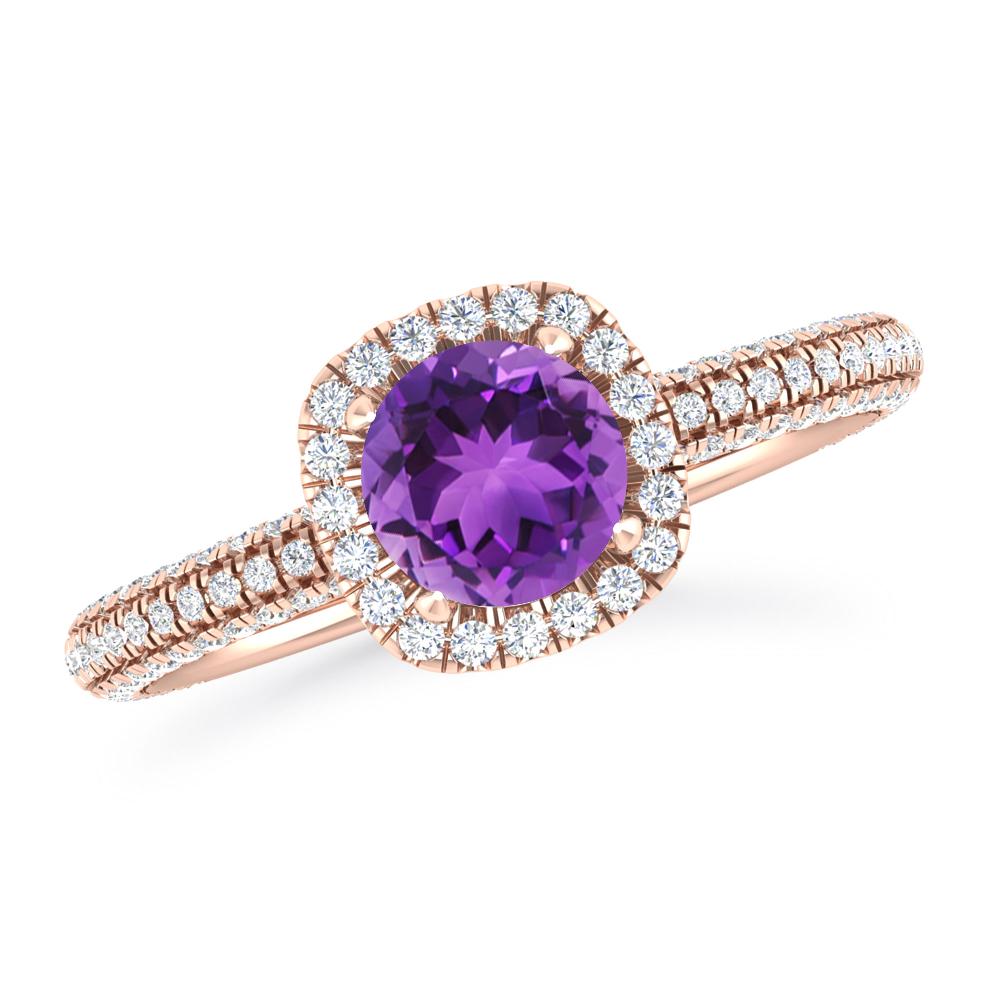 Rose Gold - Amethyst