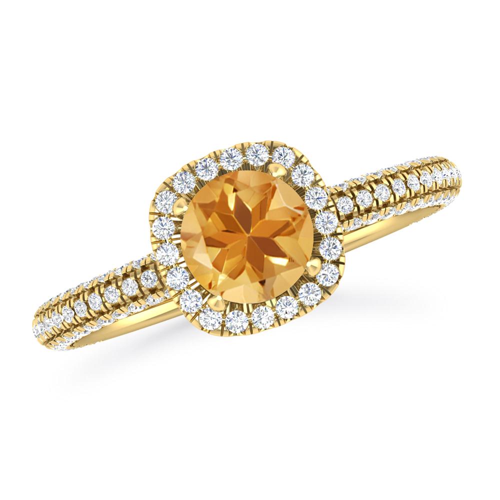 Yellow Gold - Citrine