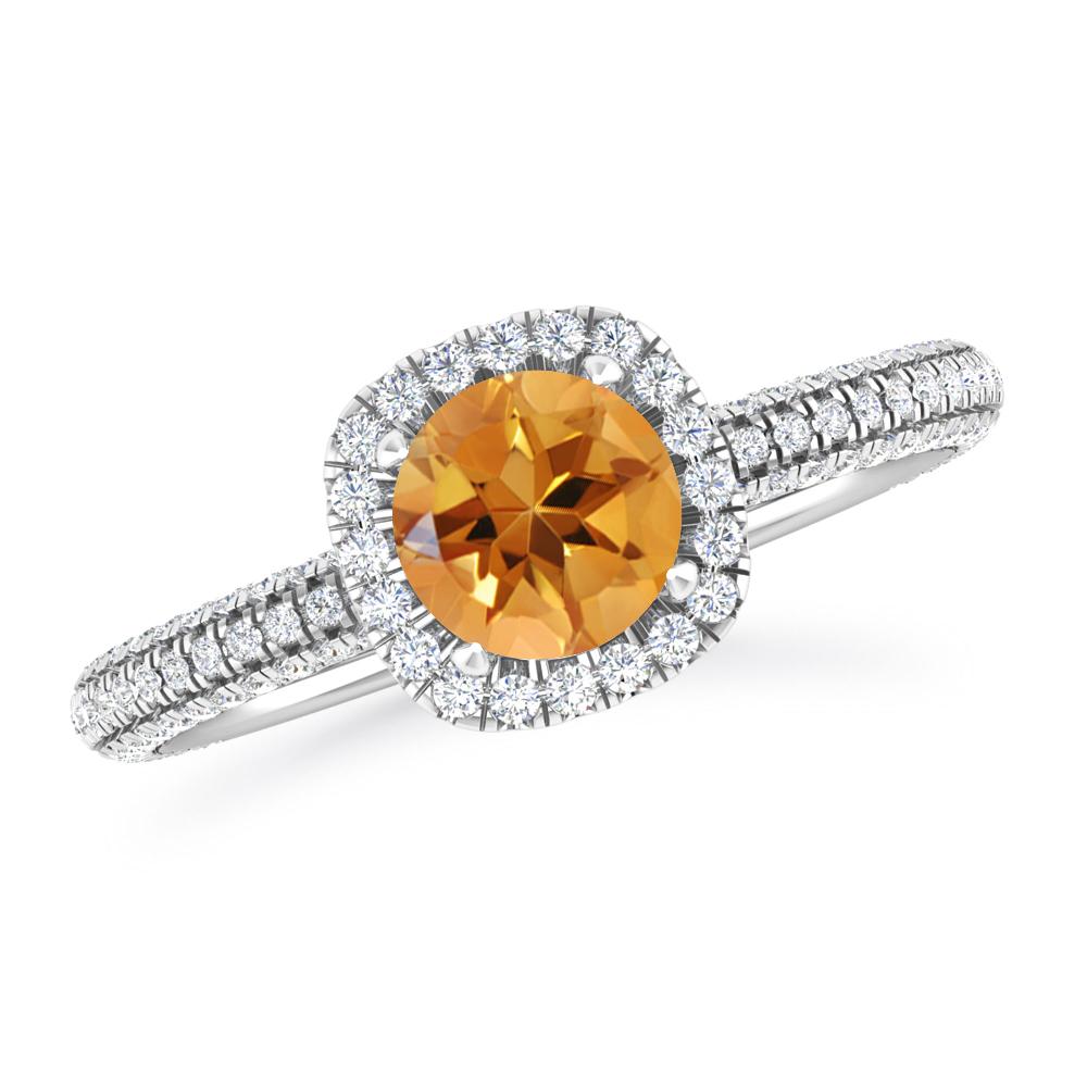 White Gold - Citrine