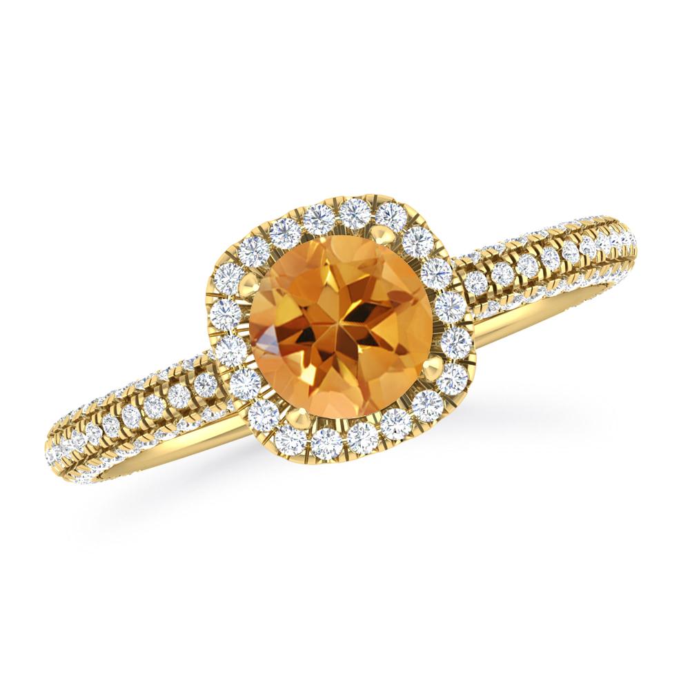 Yellow Gold - Citrine