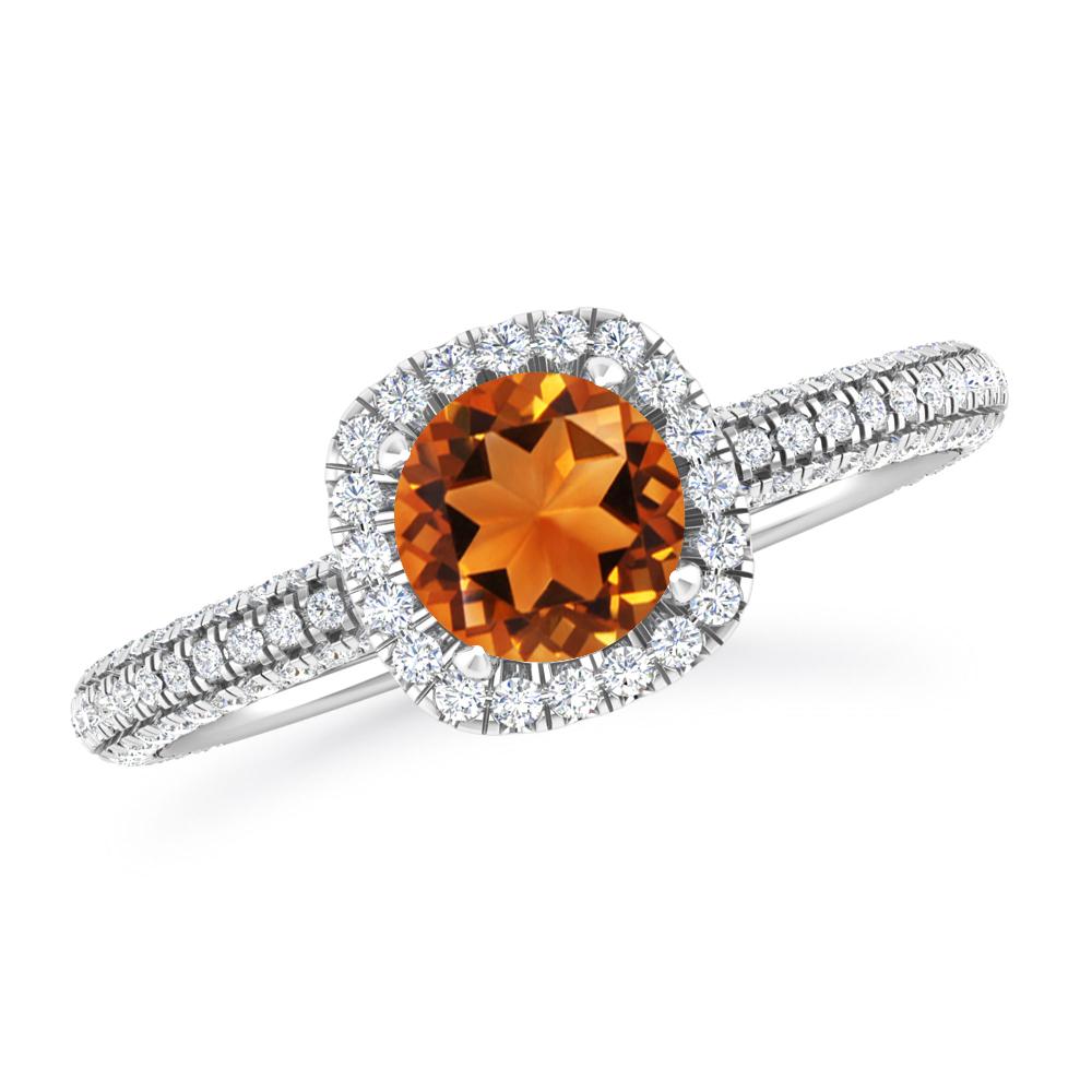 White Gold - Citrine