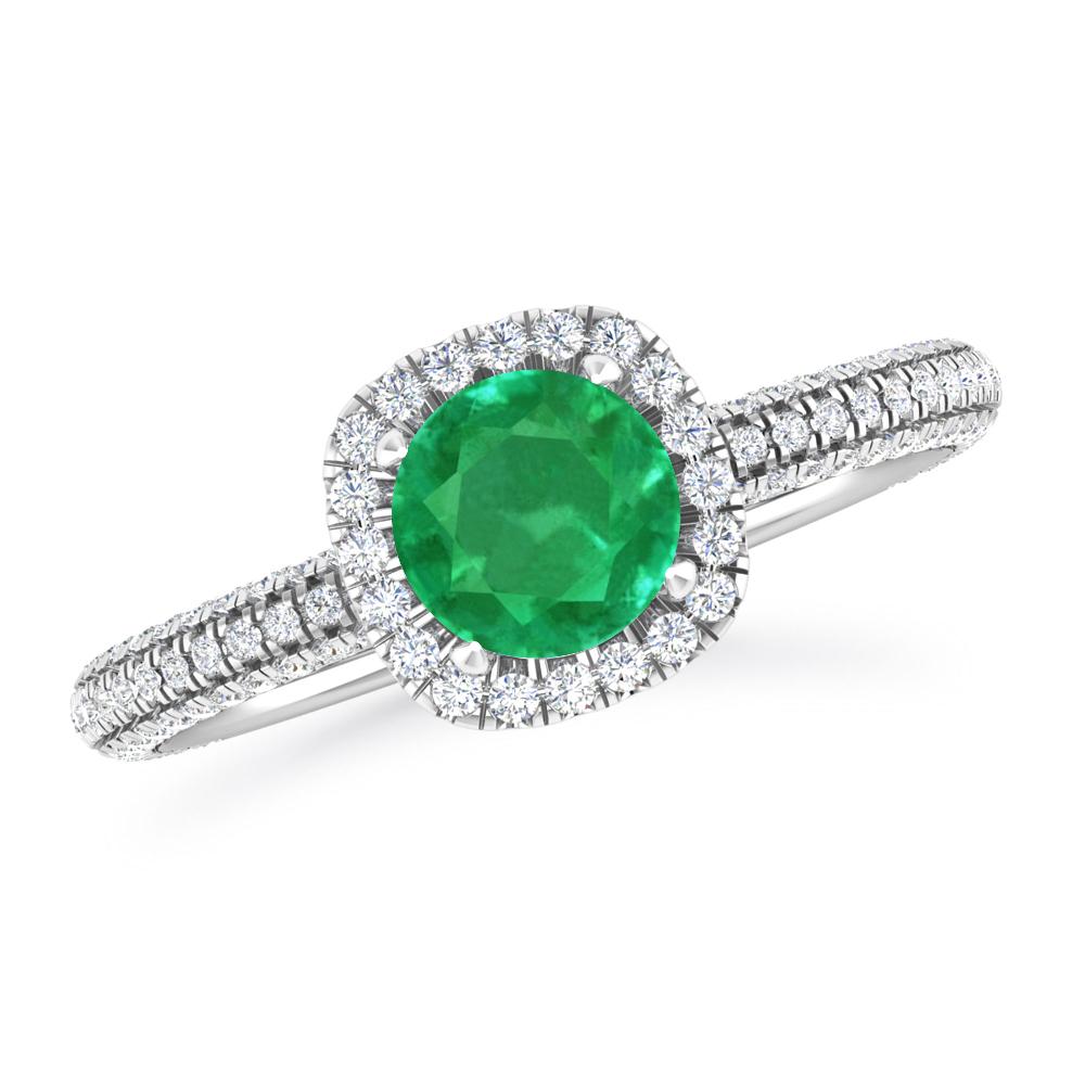 White Gold - Emerald