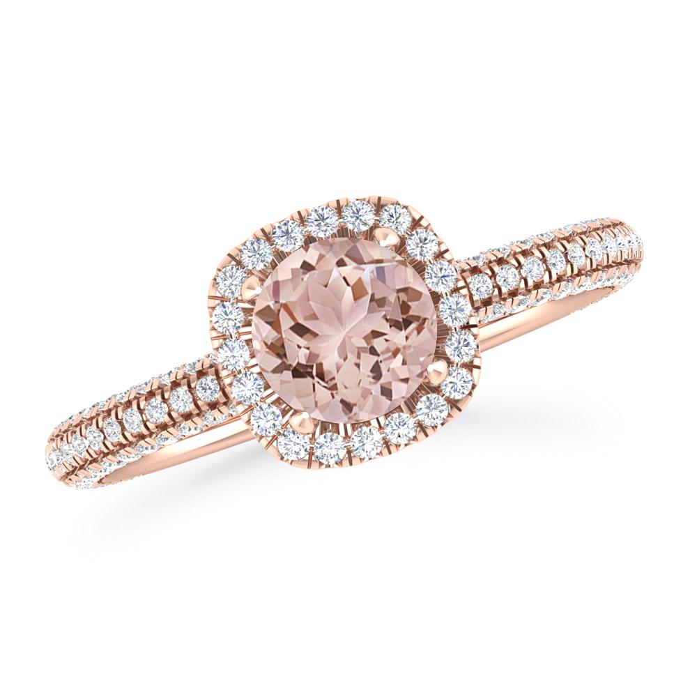 Rose Gold - Morganite