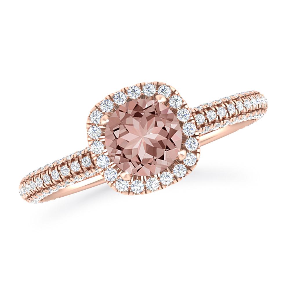 Rose Gold - Morganite