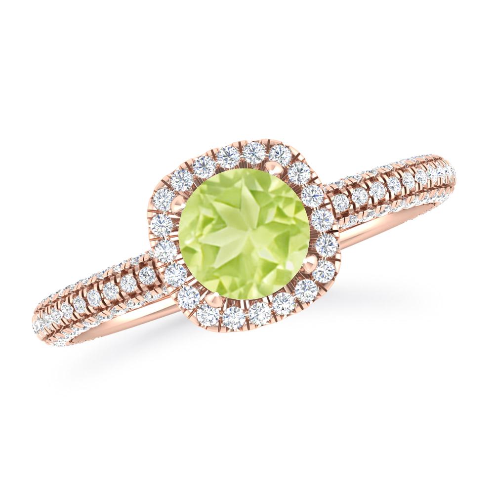 Rose Gold - Peridot