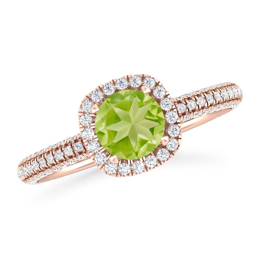 Rose Gold - Peridot