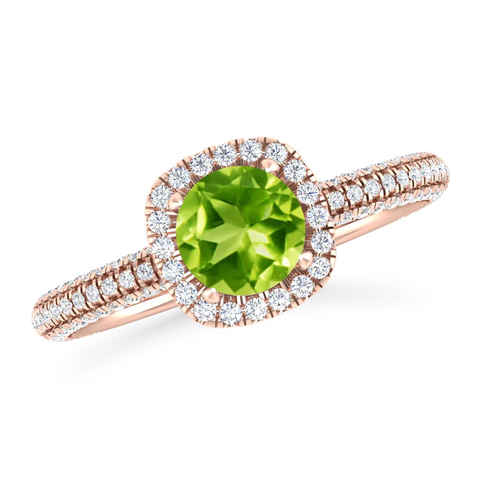 Rose Gold - Peridot