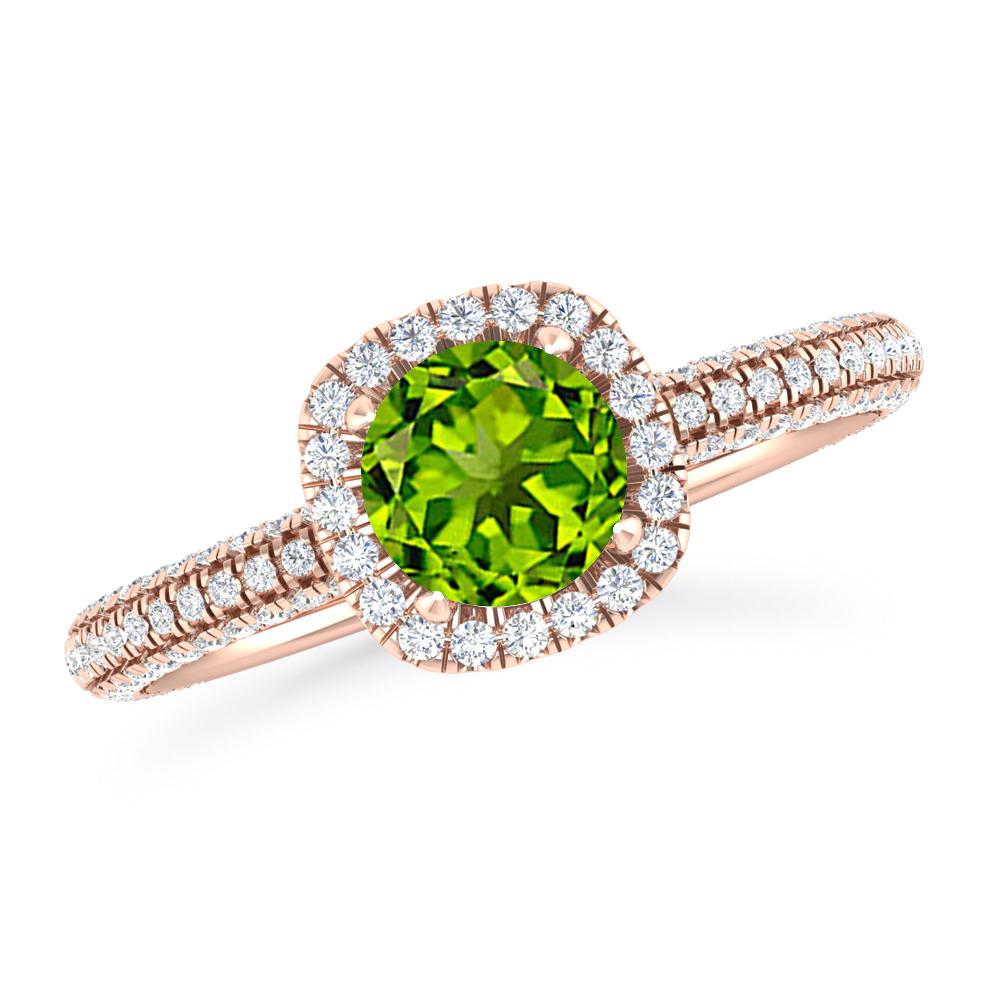 Rose Gold - Peridot