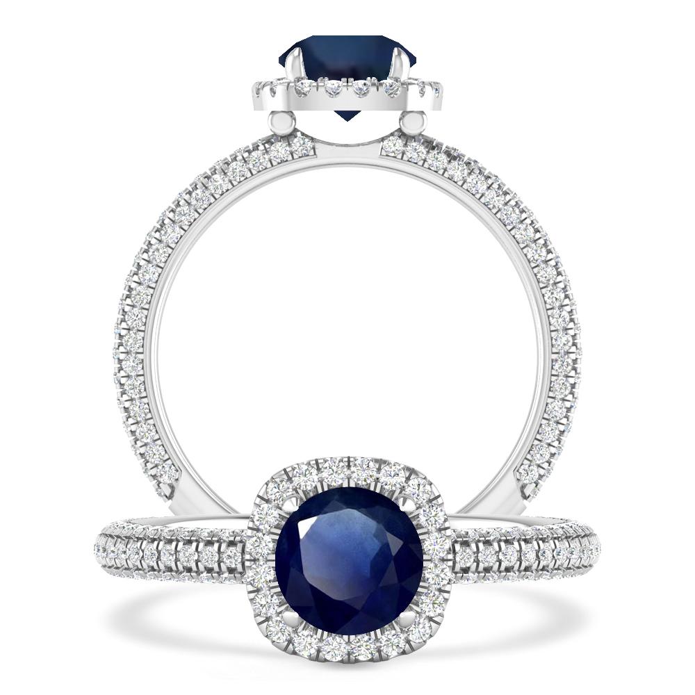 White Gold - Sapphire