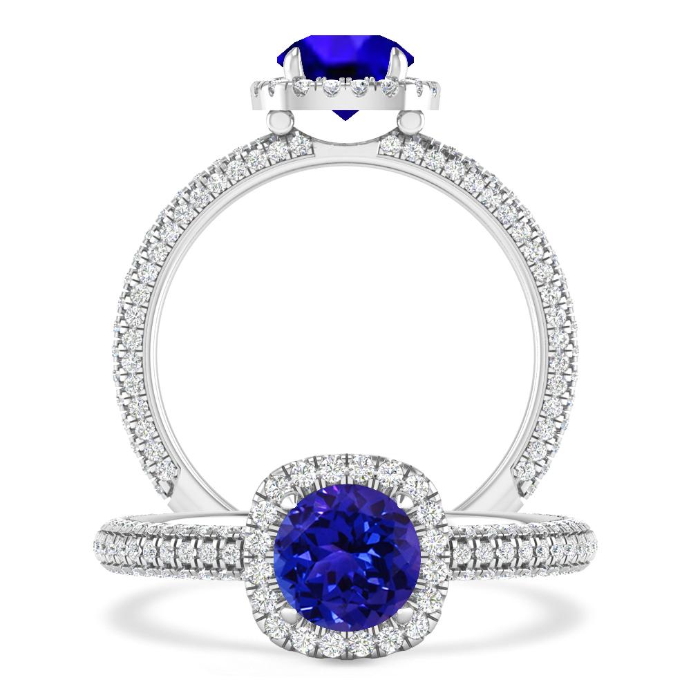 White Gold - Tanzanite