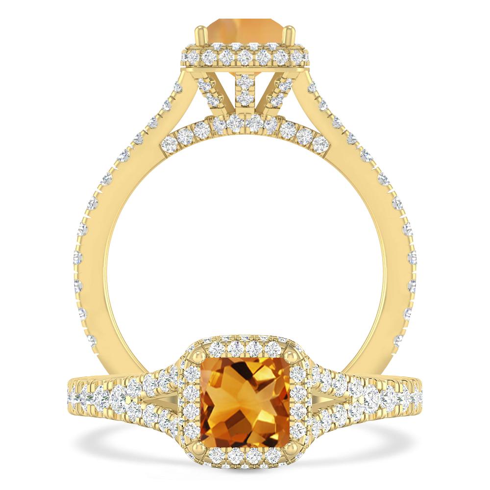 Yellow Gold - Citrine