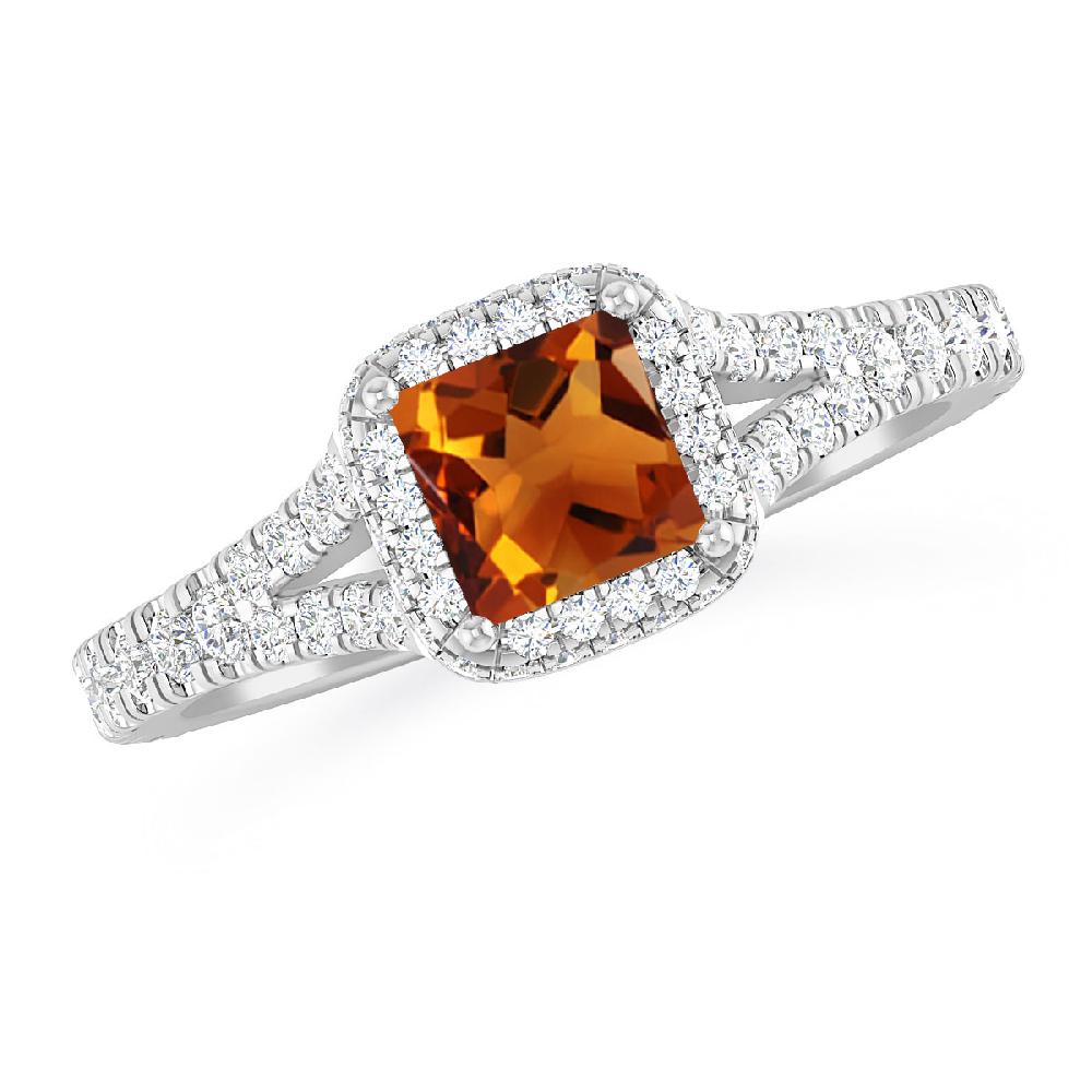 White Gold - Citrine