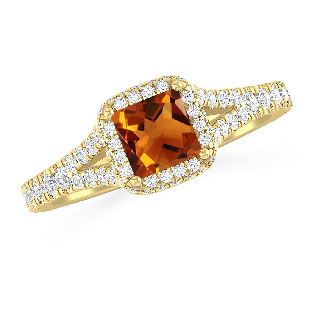 Yellow Gold - Citrine