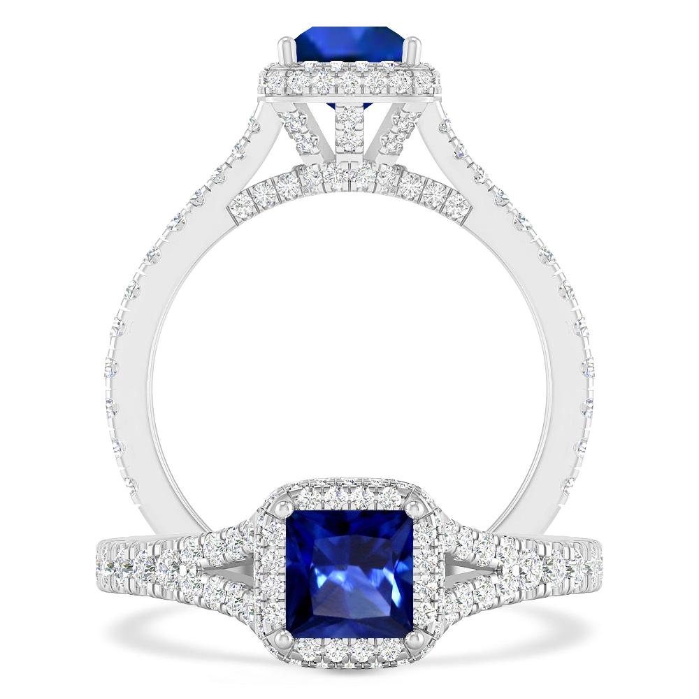 White Gold - Sapphire