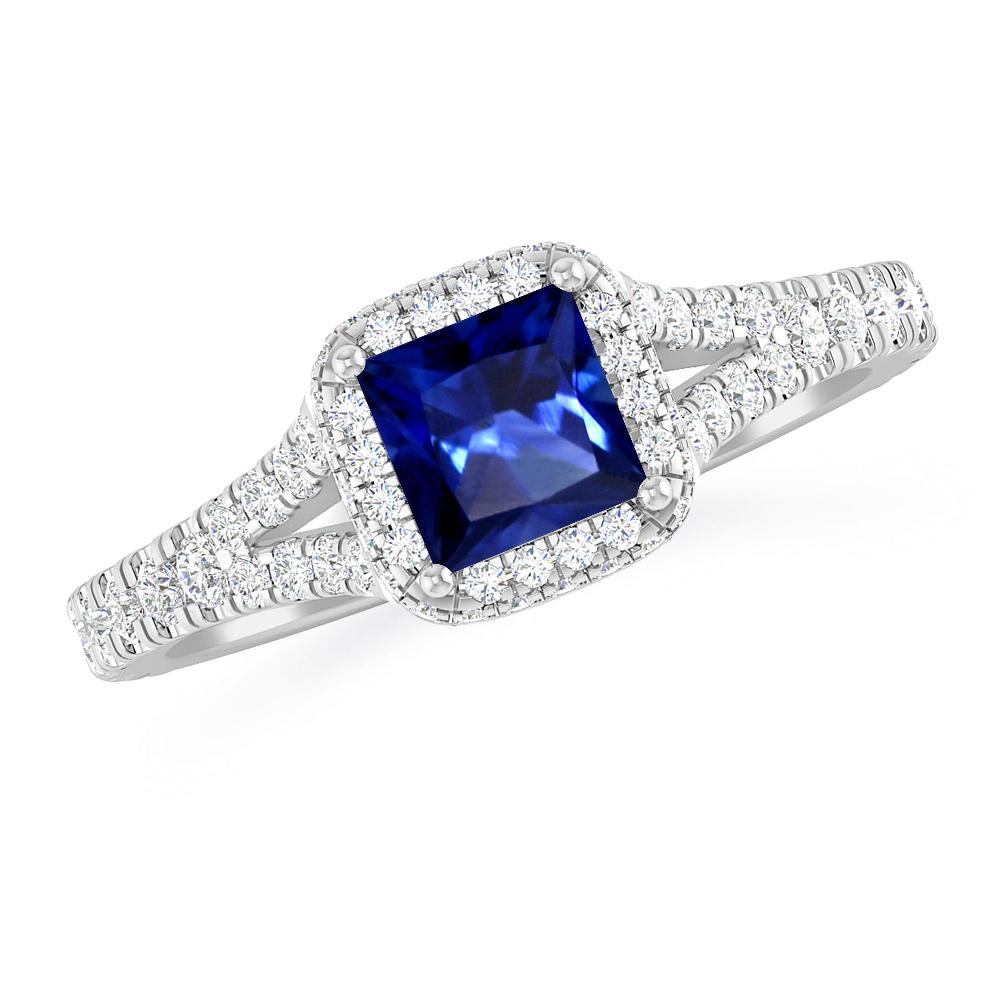 White Gold - Sapphire