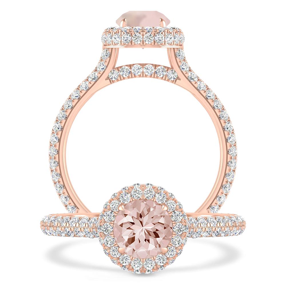 Rose Gold - Morganite