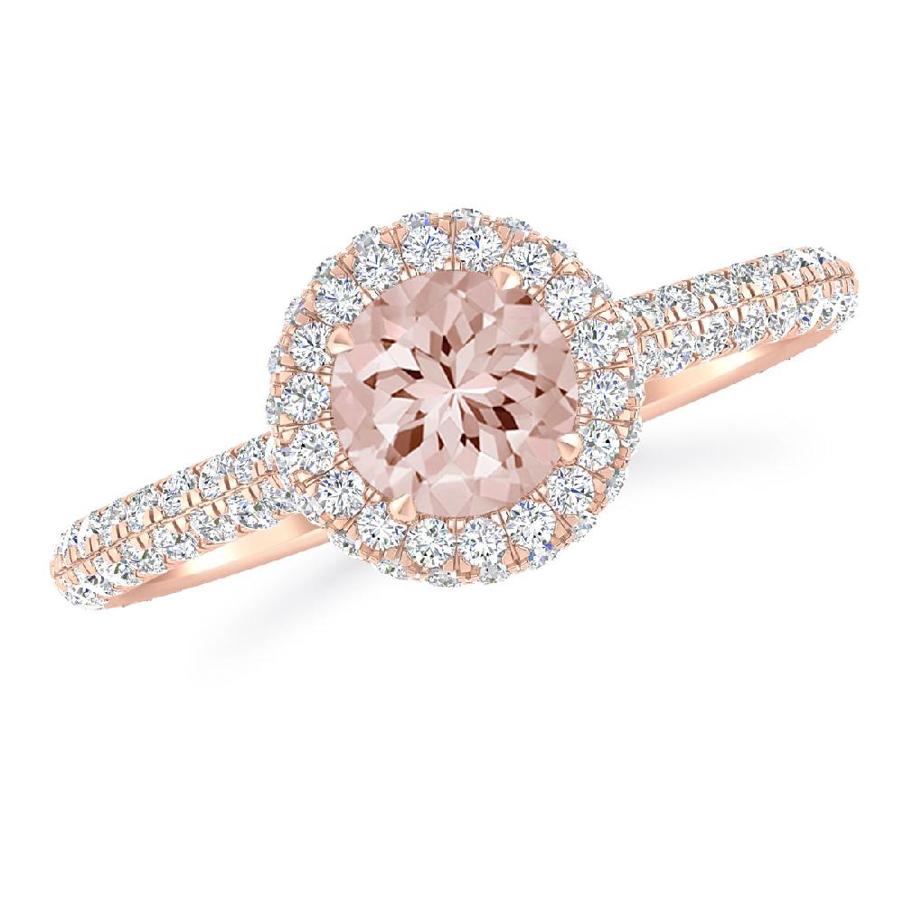 Rose Gold - Morganite