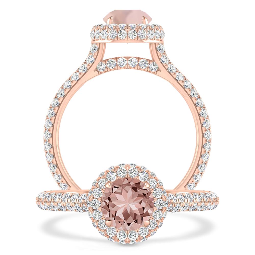 Rose Gold - Morganite