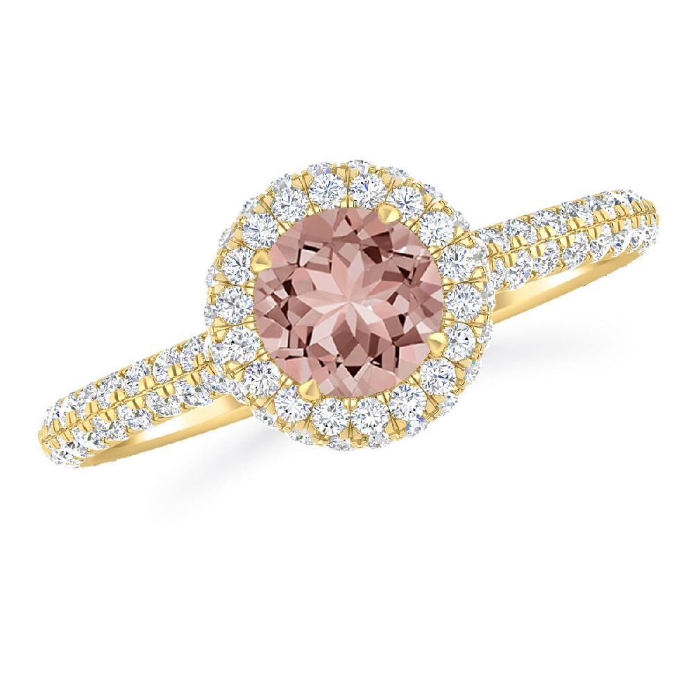 Yellow Gold - Morganite