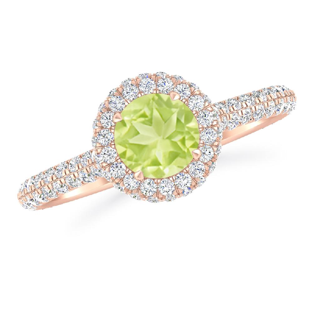 Rose Gold - Peridot