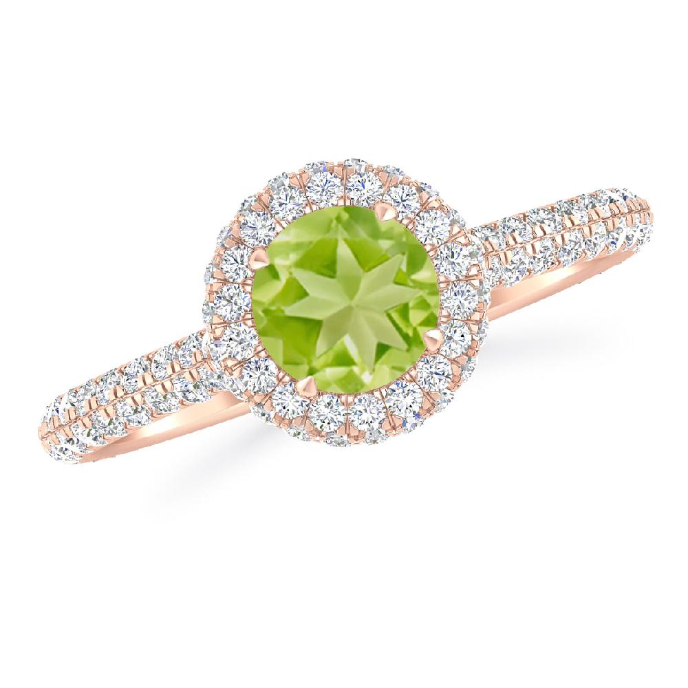 Rose Gold - Peridot