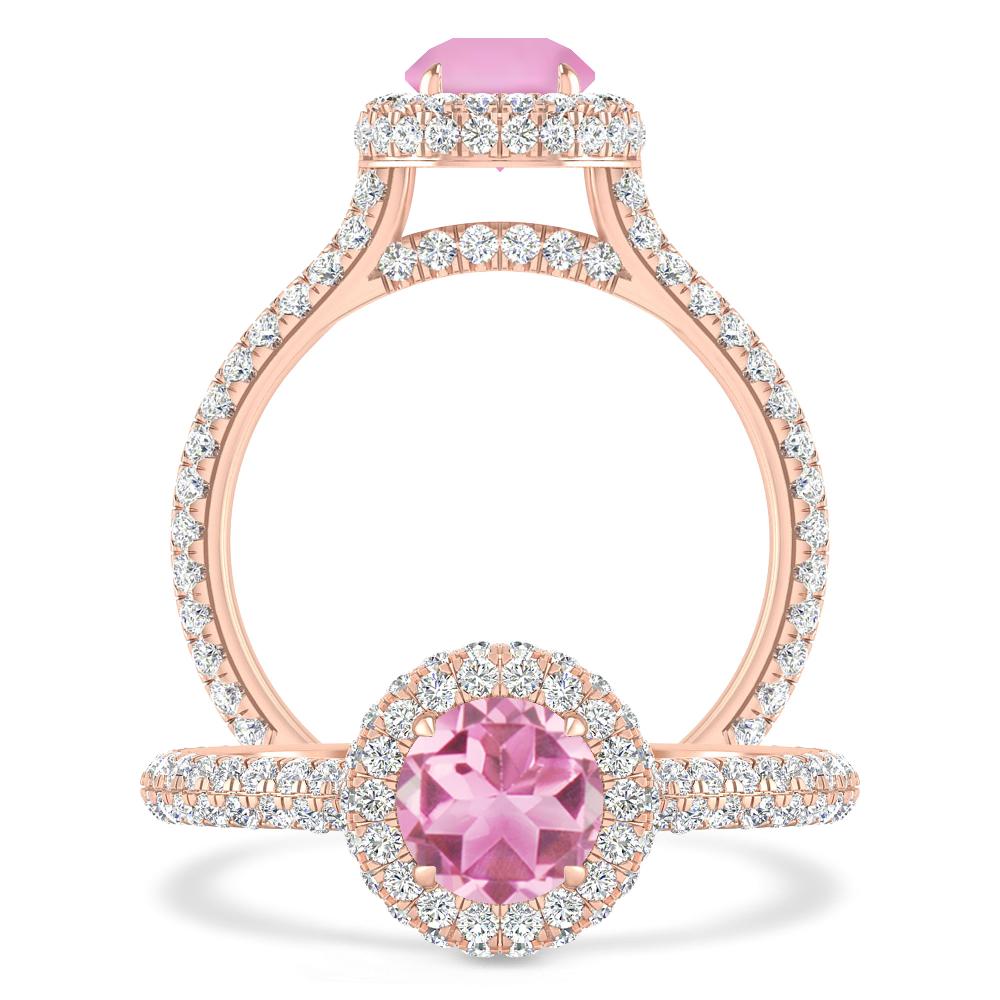 Rose Gold - Pink Tourmaline