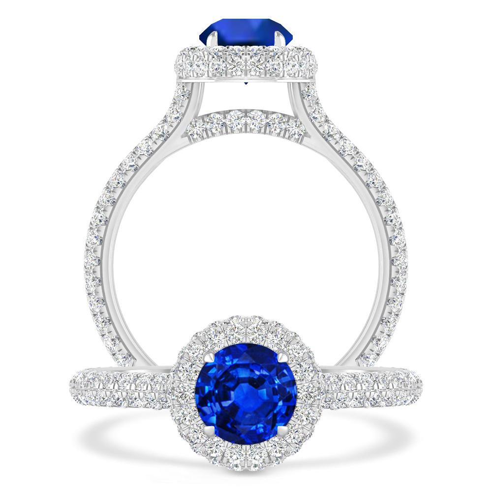 White Gold - Sapphire