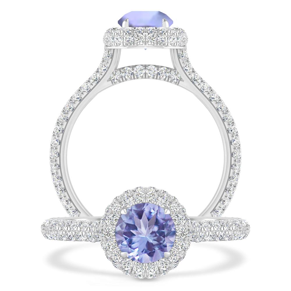 White Gold - Tanzanite