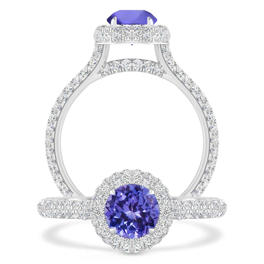 White Gold - Tanzanite