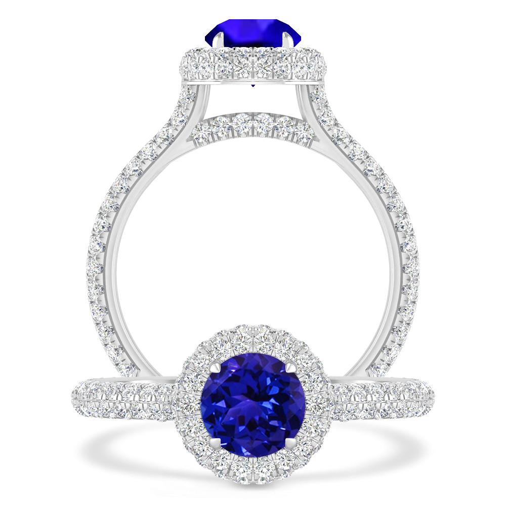 White Gold - Tanzanite