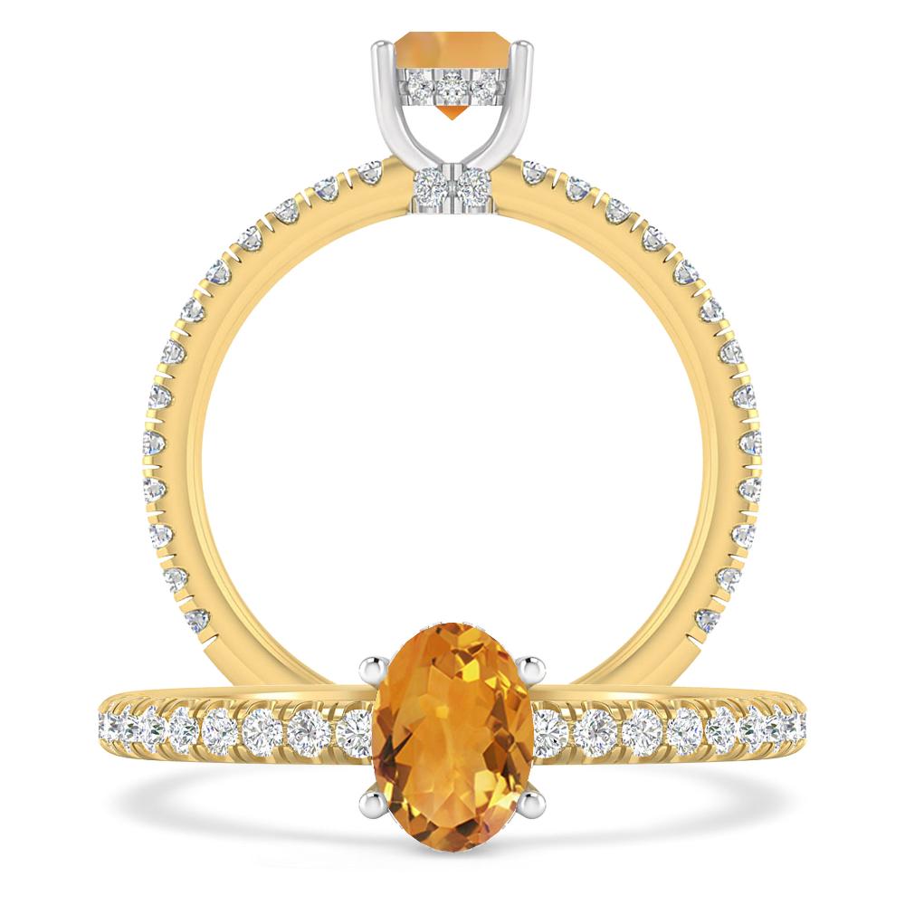 Yellow Gold - Citrine