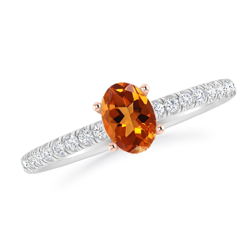 White Gold - Citrine