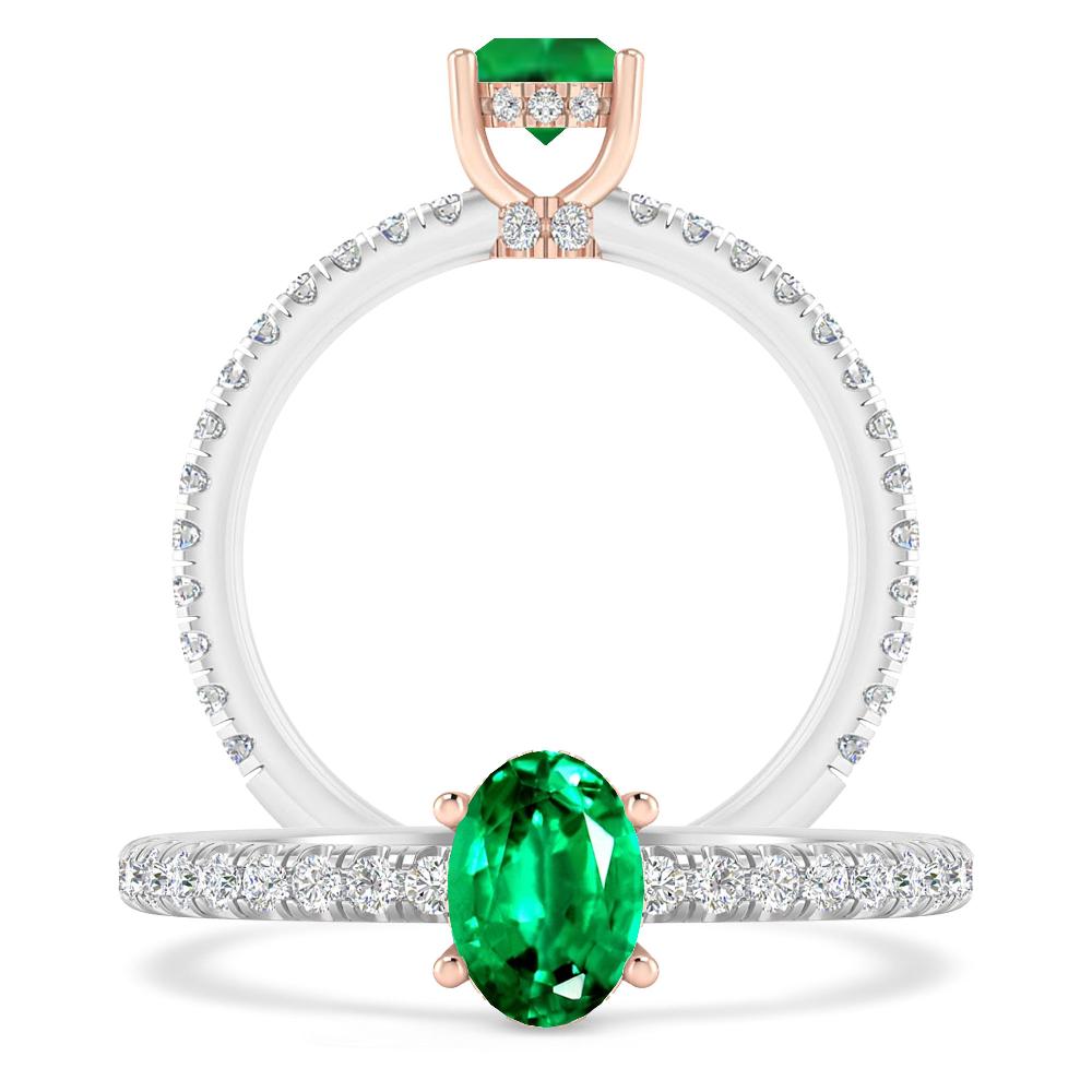 White Gold - Emerald