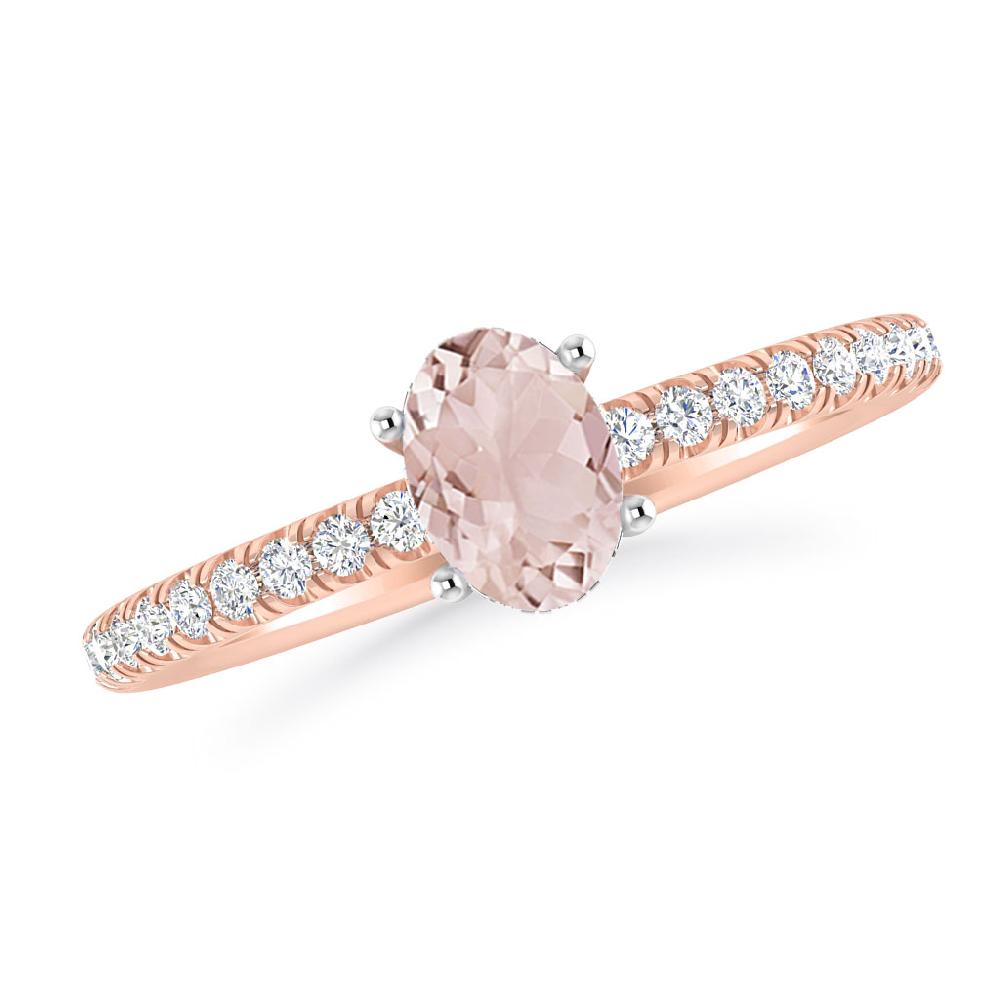 Rose Gold - Morganite