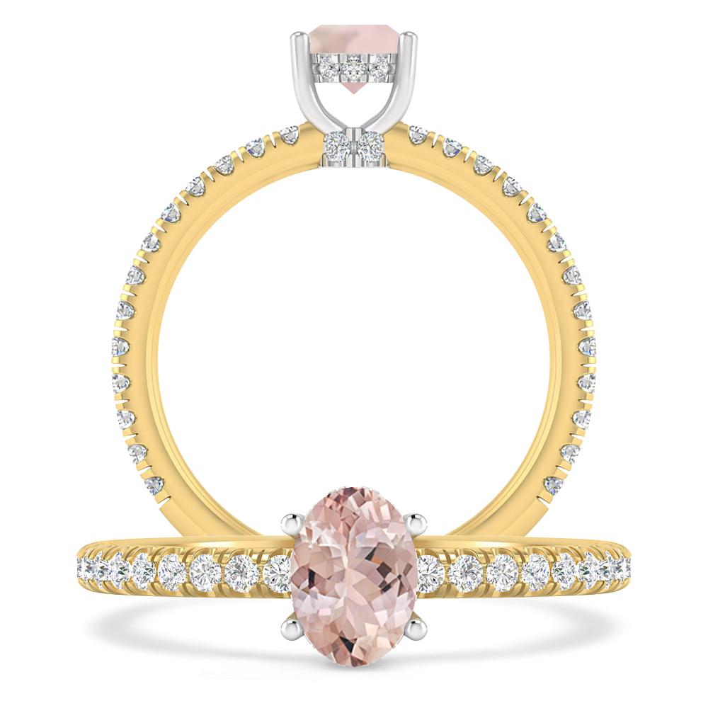 Yellow Gold - Morganite