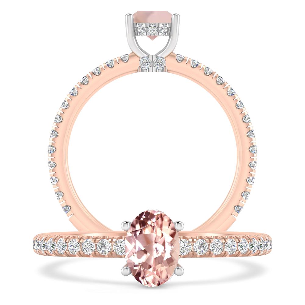 Rose Gold - Morganite