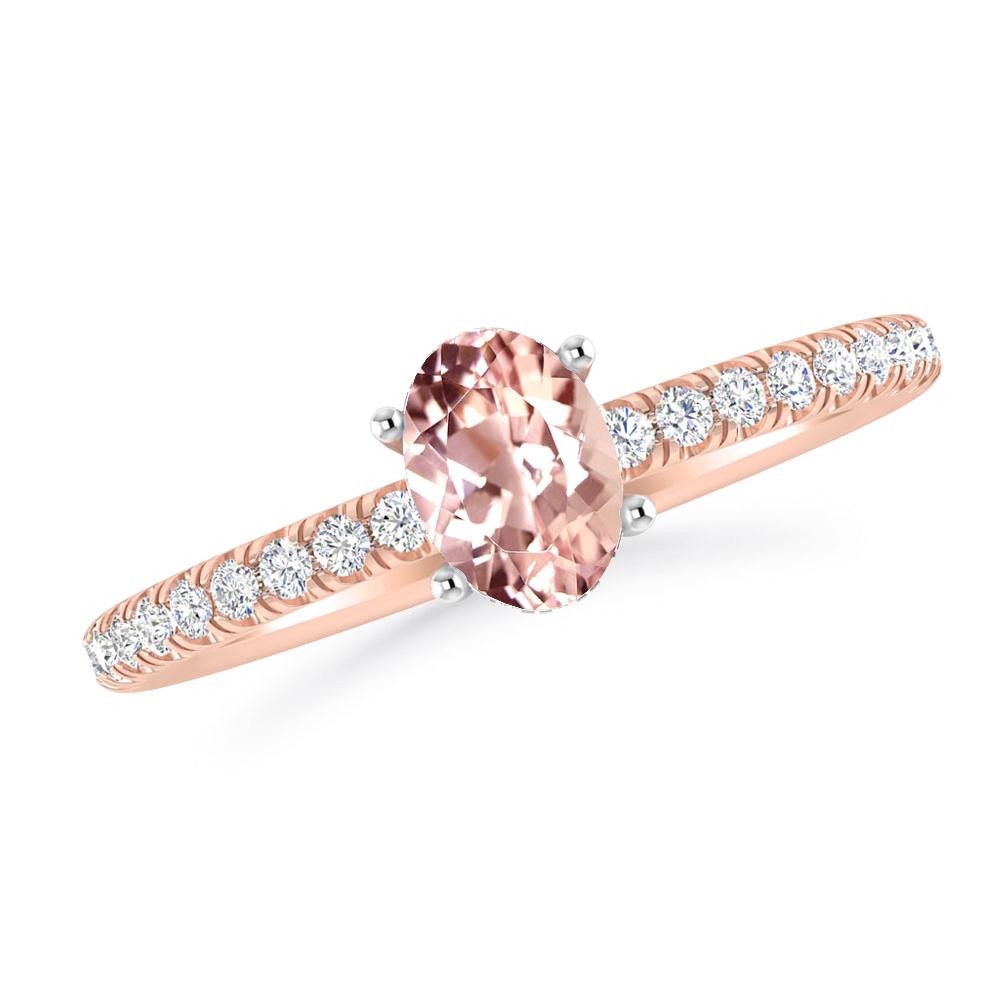 Rose Gold - Morganite