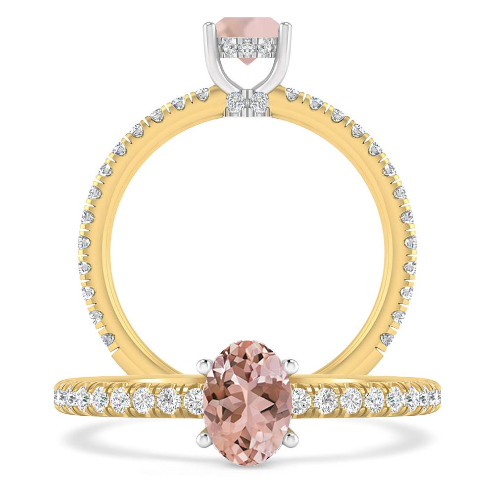 Yellow Gold - Morganite